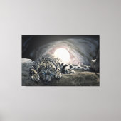Snow Leopard Leinwanddruck (Vorderseite)