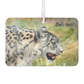 Snow Leopard Lufterfrischer (Rückseite)