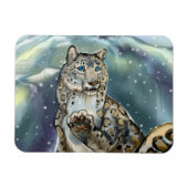 Snow Leopard~ Magnet (Horizontal)