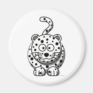 Snow Leopard Magnet