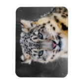 Snow Leopard Magnet (Vertikal)