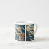 Snow Leopard Moon Spezielle Tasse (Vorderseite Rechts)