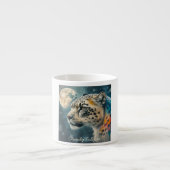Snow Leopard Moon Spezielle Tasse (Vorderseite)