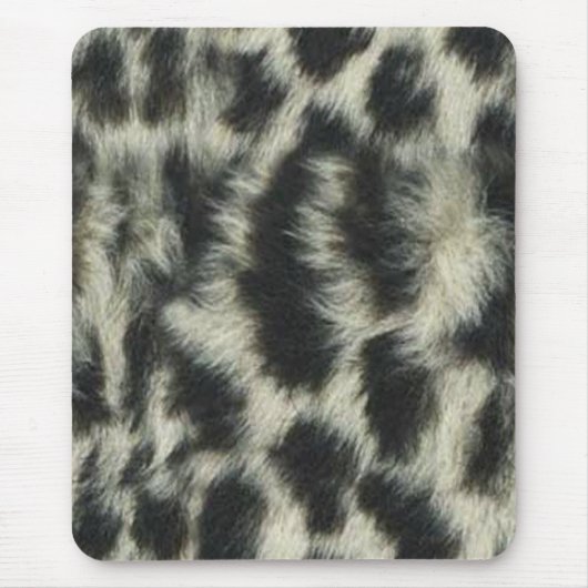 Snow Leopard Mouse Pad Mousepad (Vorne)