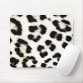 Snow Leopard Mouse Pad Mousepad (Mit Mouse)