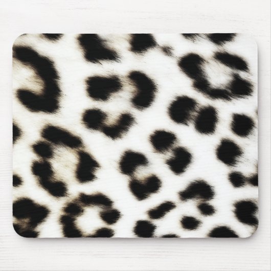 Snow Leopard Mouse Pad Mousepad (Vorne)