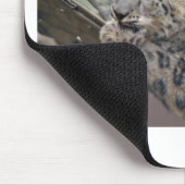 Snow Leopard Mousepad (Ecke)