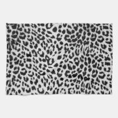 Snow Leopard Muster Geschirrtuch (Horizontal)