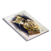 Snow Leopard-Notebook Notizblock (Rechte Seite)