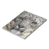 Snow Leopard Notepad Notizblock (Rotiert)