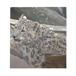 Snow Leopard Notizblock