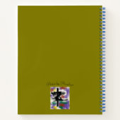 Snow Leopard Notizblock (Rückseite)