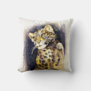 Snow Leopard Pillow Kissen