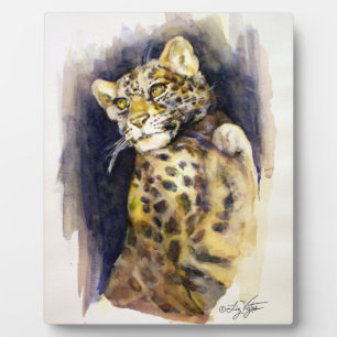 Snow Leopard Plaque Fotoplatte