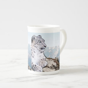 Snow Leopard Porzellantasse