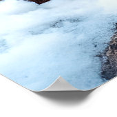 Snow Leopard Poster (Ecke)