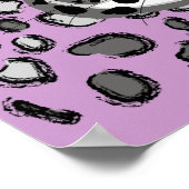 Snow Leopard Poster (Ecke)