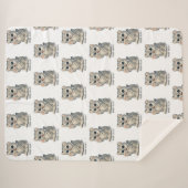 Snow leopard - Purr-ello Sherpadecke (Vorderseite (Horizontal))