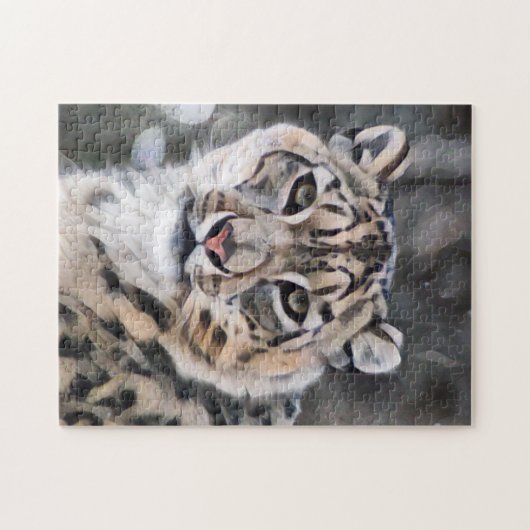 Snow Leopard Puzzle (Horizontal)