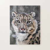 Snow Leopard Puzzle (Vertikal)