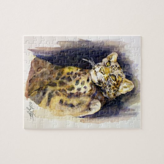 Snow Leopard Puzzle (Horizontal)