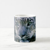 Snow Leopard-Schließung Kaffeetasse (Mittel)