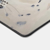 Snow Leopard Schreibtischunterlage (Ecke)