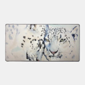 Snow Leopard Schreibtischunterlage (Vorderseite)