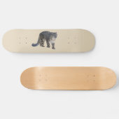 Snow Leopard Skateboard (Horizontal)