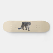 Snow Leopard Skateboard (Horizontal)