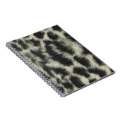 Snow Leopard Spiral Notebook Notizblock (Rechte Seite)