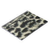 Snow Leopard Spiral Notebook Notizblock (Linke Seite)