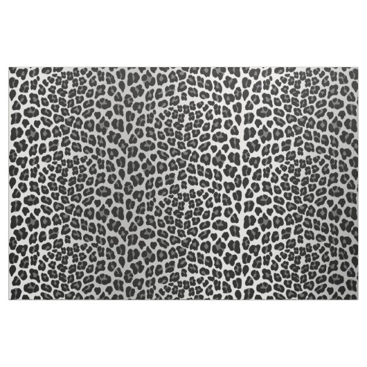 Snow Leopard Stoff (Fat Quarter (45,7 x 55,9 cm))