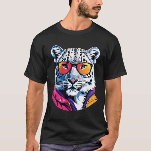 Snow Leopard T-Shirt (Vorderseite)