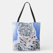 Snow Leopard Tasche (Rückseite)