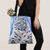 Snow Leopard Tasche (Von Nahem)