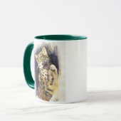 Snow Leopard Tasse (Vorderseite Links)