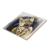 Snow Leopard Tile Fliese (Seite)