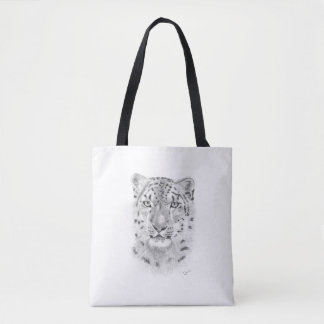 Snow Leopard Tote Bag Tasche