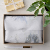 Snow Leopard Wasserfarbendekoupage Seidenpapier (Geschenk)