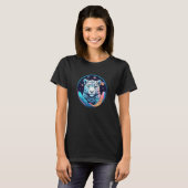 Snow Leopard Wild Animal Snow Leopard Men Women Ki T-Shirt (Vorne ganz)