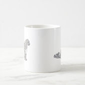 Snow Leopard Wild Cat Kaffeetasse (Mittel)