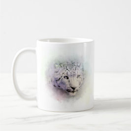 Snow Leopard Wildlife Coffee Tasse