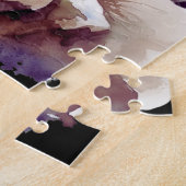 Snow Leopard Winterberg Personalisiert Puzzle (Seite)