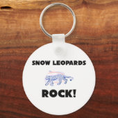 Snow Leopards Rock Schlüsselanhänger (Vorderseite)