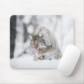 Snow Lynx Mousepad (Mit Mouse)