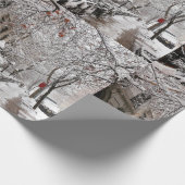 Snow Magic am 23. St NYC Geschenkpapier (Ecke)