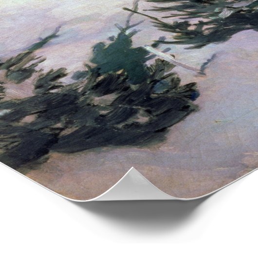 Snow Maiden, 1899 Poster (Ecke)