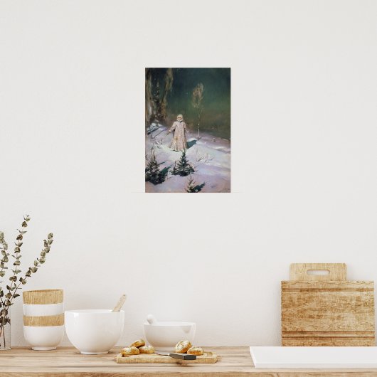 Snow Maiden, 1899 Poster (Küche)