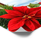 Snow Maiden Bezaubernde Winterlandschaft Poster (Ecke)